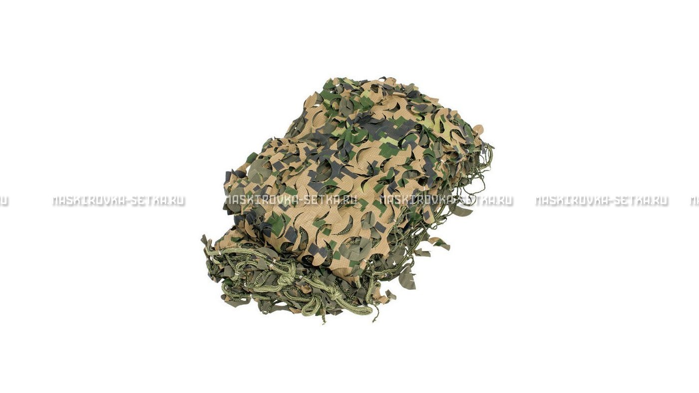 Массеть Camosystems Пейзаж-Профи Лес 3D 1,8х6 м  – купить по цене 7700 руб. в интернет-магазине в городе Чебоксары картинка 6