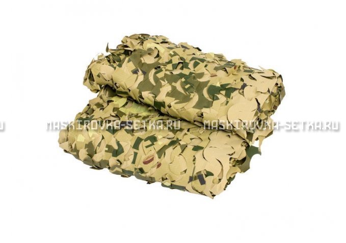 Сетка Camosystems Пейзаж Милитари 3D 2,4х6 м  – купить по цене 6200 руб. в интернет-магазине в городе Чебоксары картинка 1