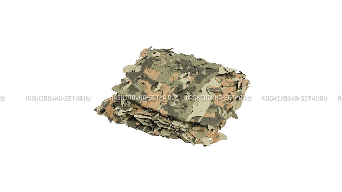 Сетка Camosystems Пейзаж Полынь 3D 2,4х3 м  – купить по цене 3100 руб. в интернет-магазине в городе Чебоксары картинка 6