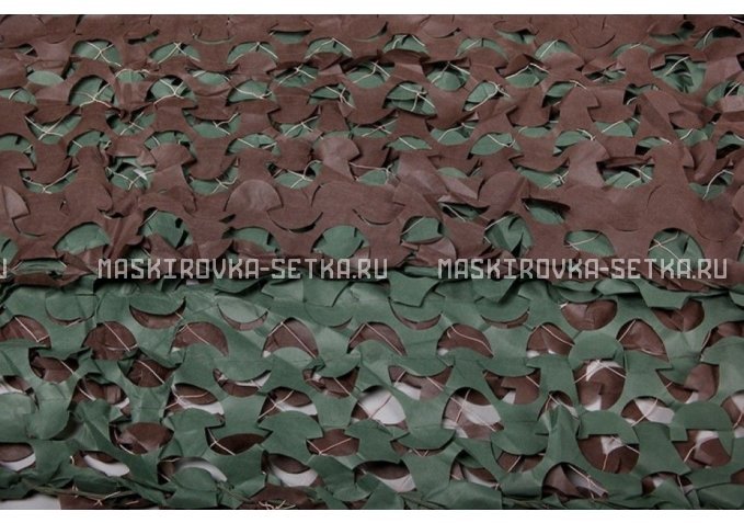 Маскировочная сетка Duck Expert Geo Лес 3D 2х6 м – купить по цене 8650 руб. в интернет-магазине в городе Чебоксары картинка 3