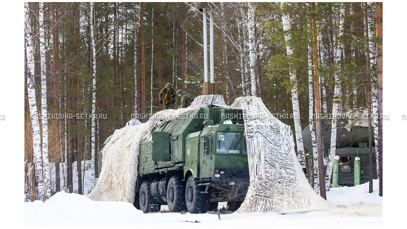 Маскировочный комплект МКТ-2С Снег 12х18 м без АП – купить по цене 58200 руб. в интернет-магазине в городе Чебоксары картинка 28