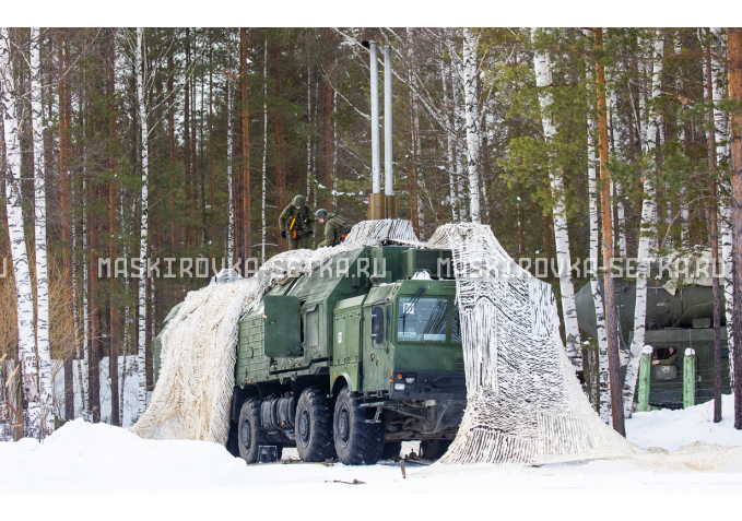 Маскировочный комплект МКТ-2С Снег 12х18 м без АП – купить по цене 58200 руб. в интернет-магазине в городе Чебоксары картинка 5
