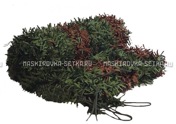 Маскировочная сеть Зеленя 2х3 м (зелено-коричневая) – купить по цене 3200 руб. в интернет-магазине в городе Чебоксары картинка 5